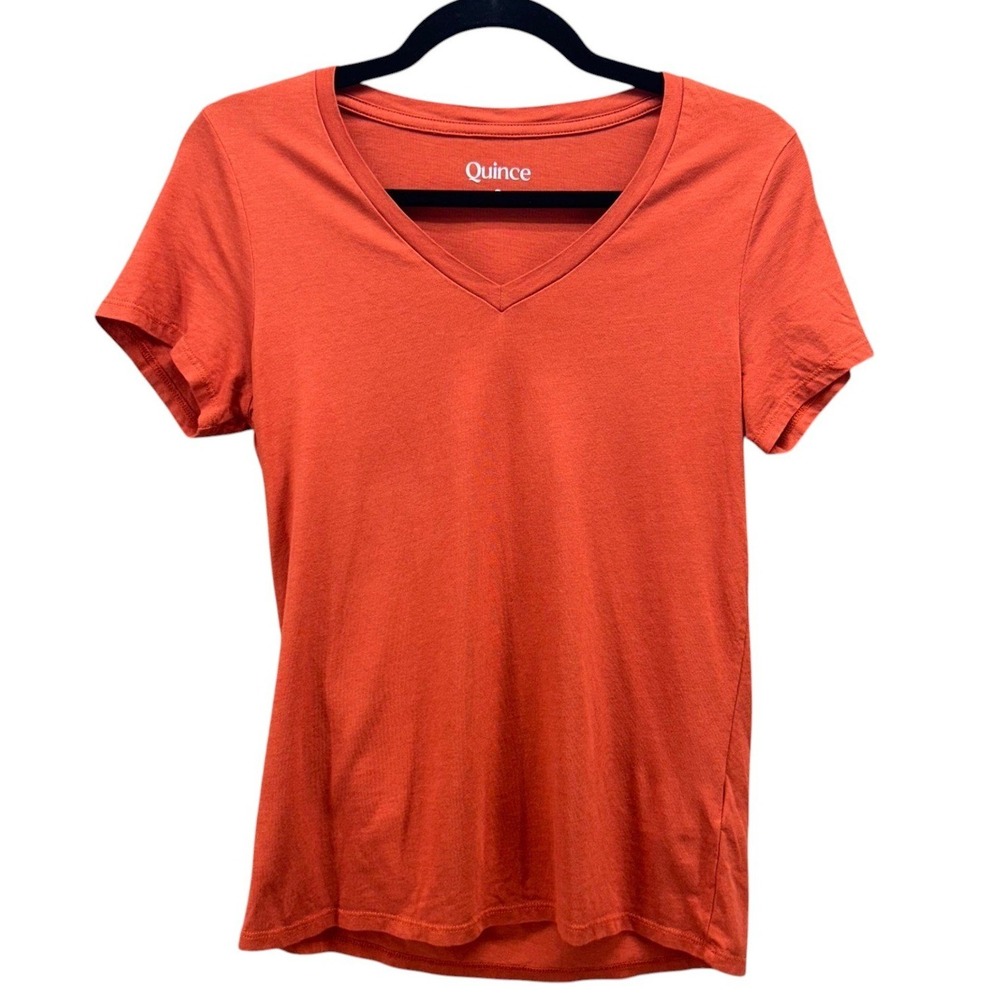 Quince Shirt Orange Small